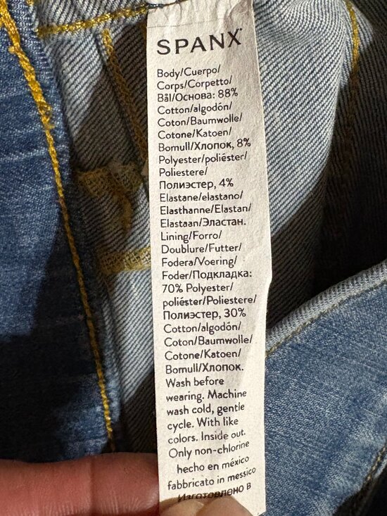 NWT SPANX Flare Leg Jeans #20456 Size Small Vintage Indigo - Picture 12 of 13